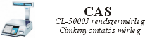 Cas CL-5000J címkenyomtatós rendszermérleg