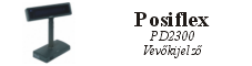 Posiflex PD2300 vevőkijelző